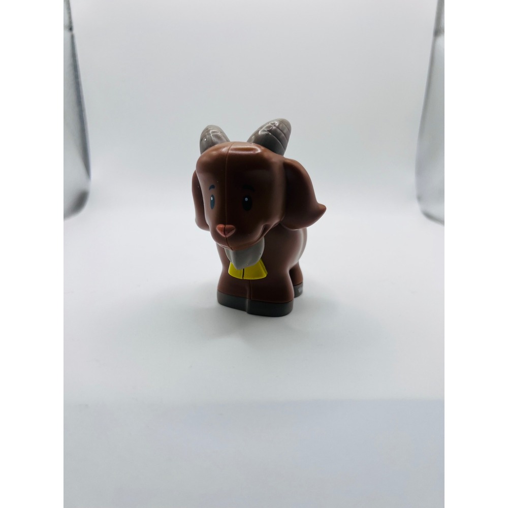 Fisher-Price Little People Brown Billy Goat Bell Farm Nativity Replacement 2018‎